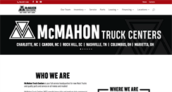Desktop Screenshot of mcmahontrucks.com